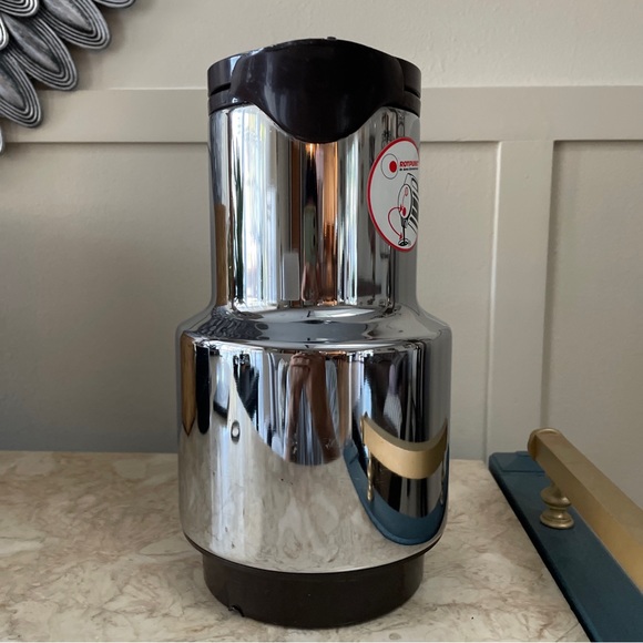 Vintage Dr Zimmermann Chrome Thermos Pitcher Made in West Germany Coffee MCM - Picture 11 of 15